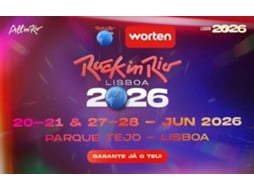 Bilhete ROCK IN RIO LISBOA 2026