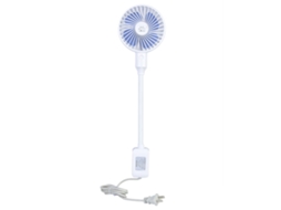 Ventilador Magnético Multifuncional Máquina Costura Branco