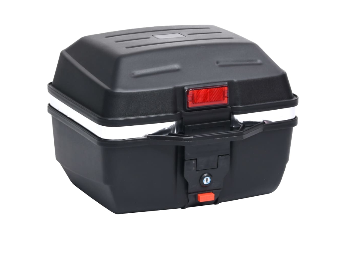 Vidaxl Mala De Mota Para Um Capacete 24 L