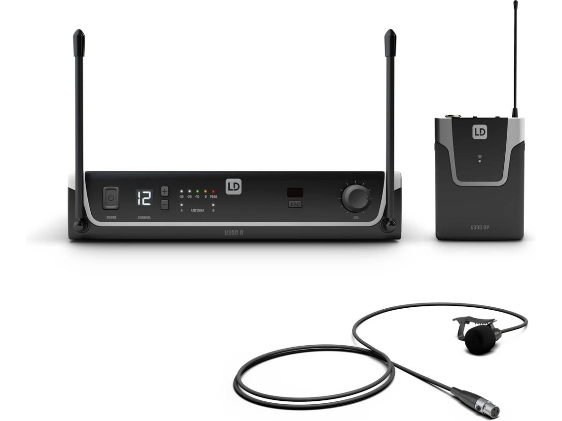 Microfone LD SYSTEMS Sistema Lapela U305 Bpl