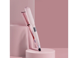 Alisador de Cabelo para Tranças Embutidas Suave para os Cabelos, Almofada para Raiz Alta na Coroa MDUG (rosa)