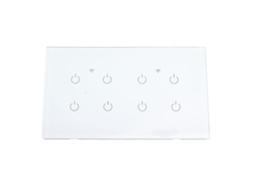 Interruptor Wi-Fi Veloriskku 8 Contactos com Painel Touch