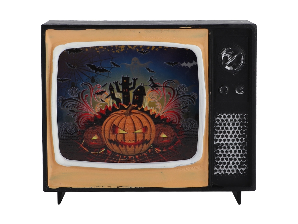 Luz Led Halloween Decoração Para Tv Abóbora