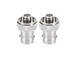 Aetheria 2 Conectores Adaptadores Sma Fêmea para Bnc Fêmea Conversor Rf 50 Ohmios