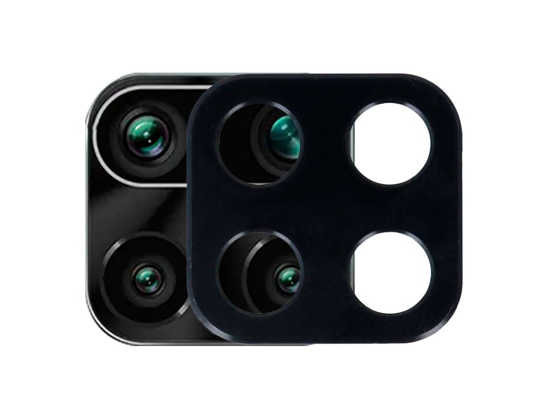 Protetor Cámara Metalizado Preto para Xiaomi Redmi Note 9s LA CASA DE LAS CARCASAS