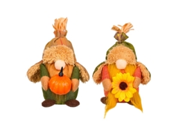 Gnomos de Outono Nova Line Linjou 2 peças com pelúcia decorativa harvest