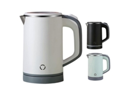 Lurelia Chaleira Elétrica 0,8 L Com Desligamento Automático E Proteção Contra Fervura A Seco, Sem Bpa, Para Chá E Café, Preta