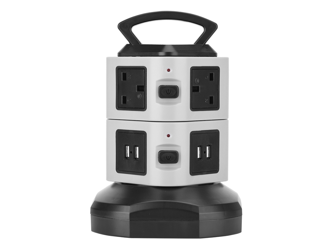 Tomada Vertical (com Interface Usb E Função De Interruptor Inteligente)
