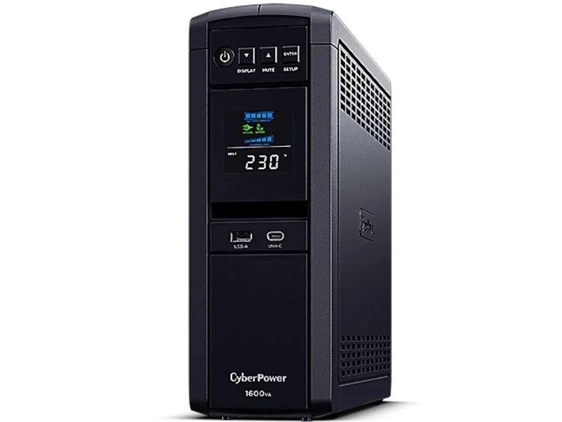 Linha Interativa Sai CYBERPOWER Cp1600Epfclcd/ 1600Va-1000W/ 6 Saídas/ Formato Torre