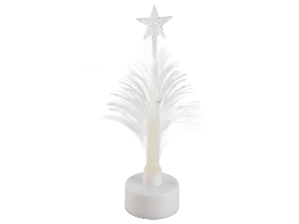 Lâmpada de Natal Led, Fibra Óptica, 7 Cores, Mini Árvore | S/MARCA