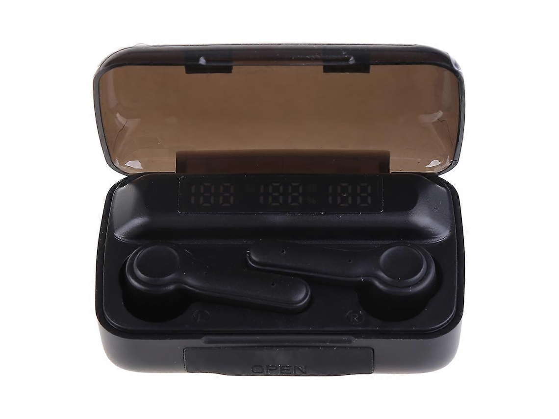 Fones De Ouvido Sem Fio Compatíveis Com Bluetooth 5.1 Com Microfone E Display Led VONKELIOS