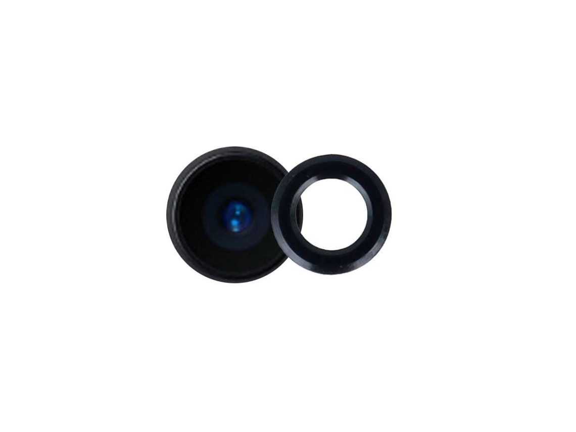 Protetor Cámara Metalizado Preto para Iphone 6 Plus LA CASA DE LAS CARCASAS