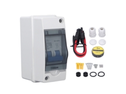 Interruptor de Circuito 1000v Cc 40a com Caixa Ip65 para Sistema Solar Fotovoltaico