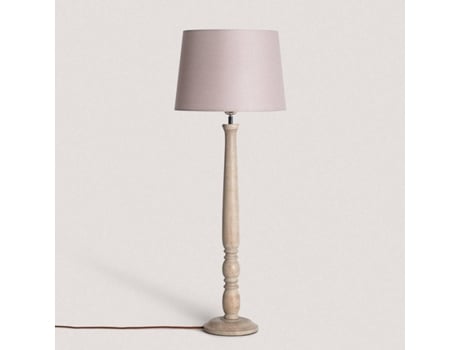 LEDKIA Candeeiro de Mesa Madeira Daksh Iluzzia Topo