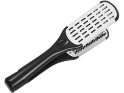 Escova De Presilha Dupla Face, Ferramenta Profissional Para Cabeleireiro Com Cerdas Javali.