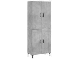 Highboard, Highboards Vidaxl Cinzeto Madeira Processada (n/a)