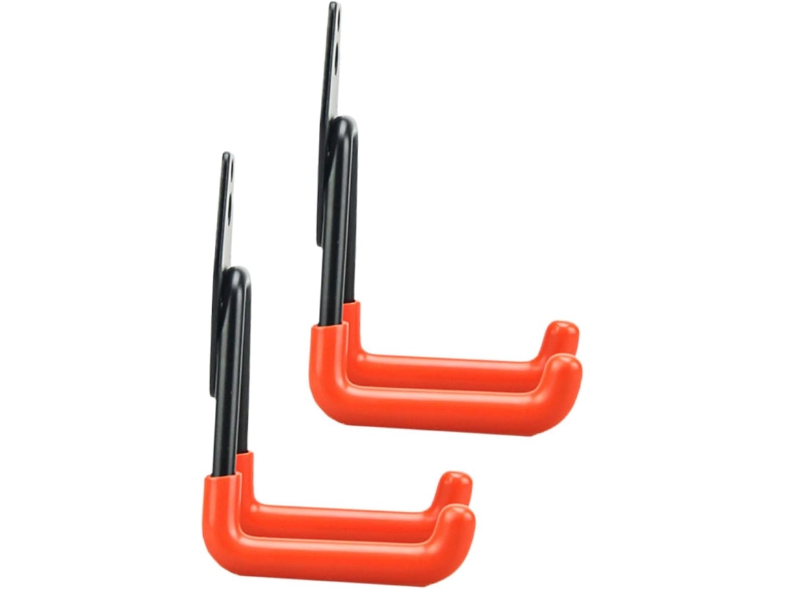 Conjunto 2 Ganchos Pequenos Quadrados Laranja GOKOCO