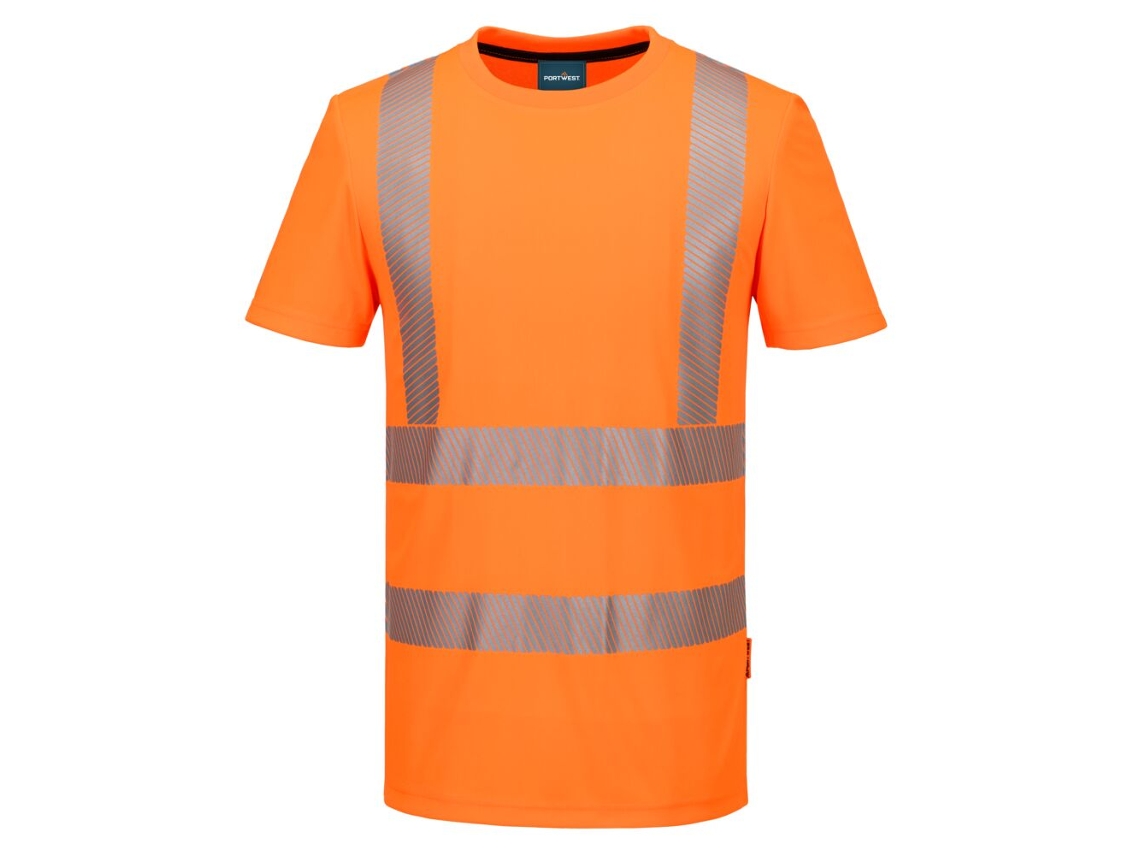Camiseta De Alta Visibilidade Kx3 De Manga Curta | Trabalho Naranja / L