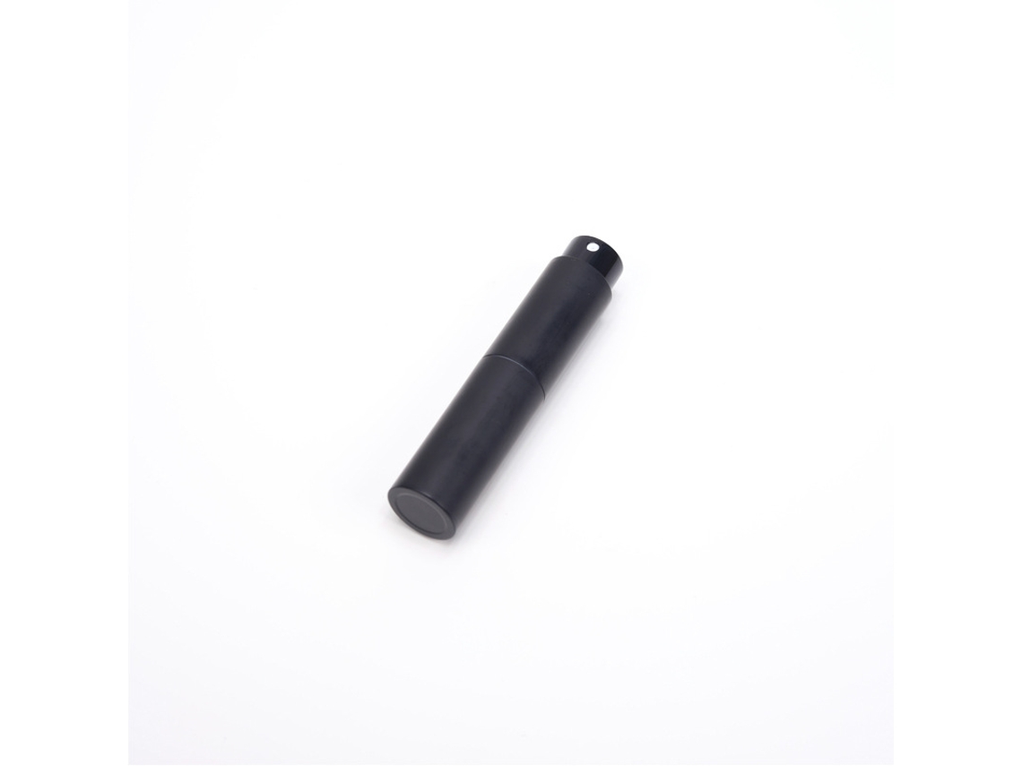 Frasco de Perfume Reutilizável em Spray, Portátil, para Viagens. MDUG (preto, 10ml)