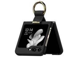 Capa para Samsung Galaxy Flip MERCURY Pele Sintética Preto