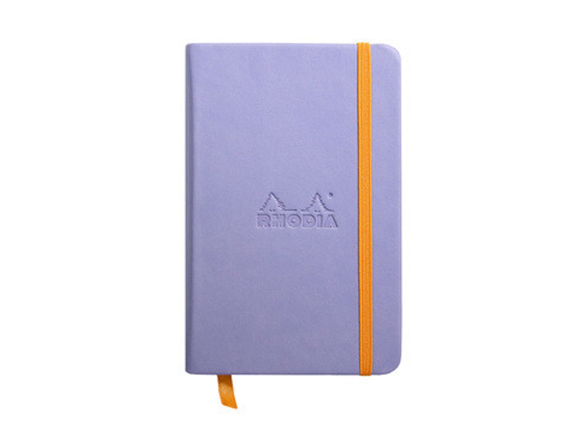 Caderno e bloco RHODIA 118629C A6 96 folhas roxo