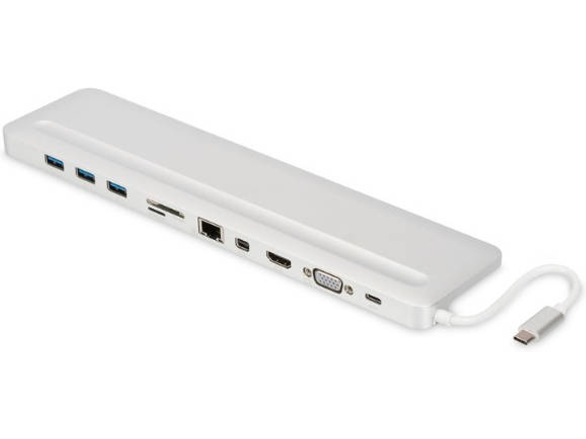 Docking Station ASSMANN ELECTRONIC DA-70860 em Prateado