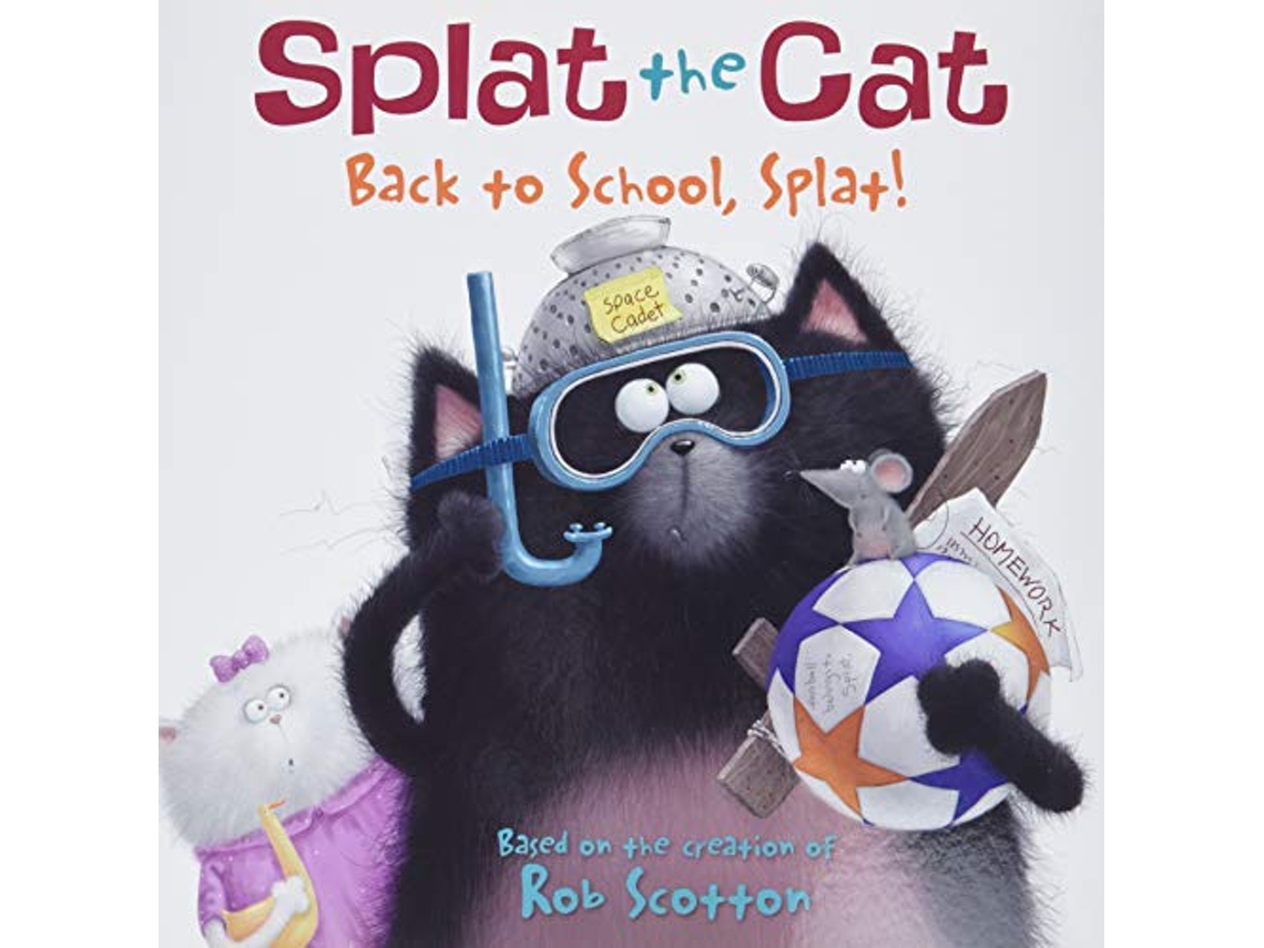 Livro Splat the Cat Back to School Splat de Rob Scotton (Inglês)