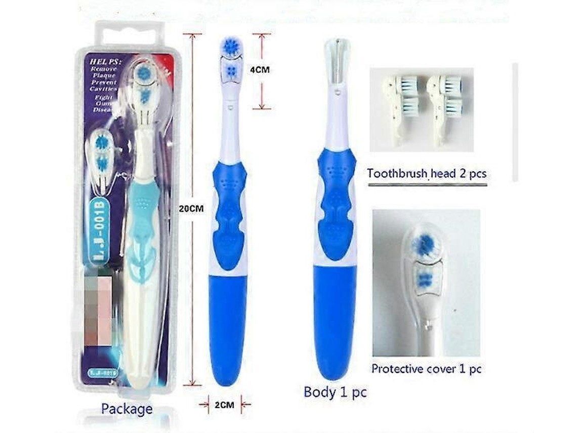 Escova De Dentes Elétrica Nostalgia88 1024 Com 2 Cabeças De Escova