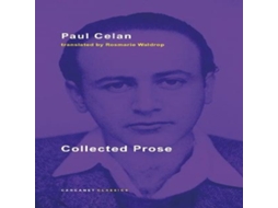 Livro Collected Prose de Paul Celan (Inglês)