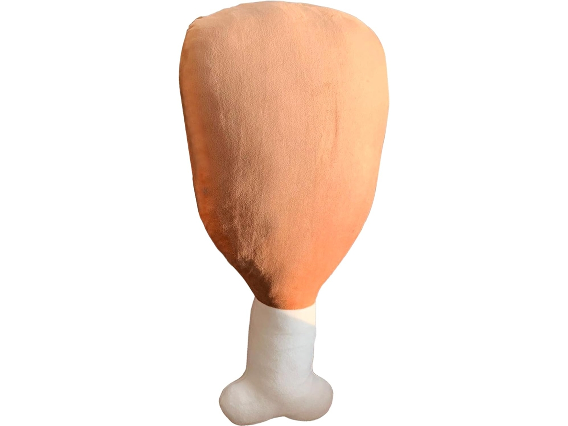 Almofada Em Formato De Coxa Frango 40 Cm (15,7 Polegadas), Brinquedo