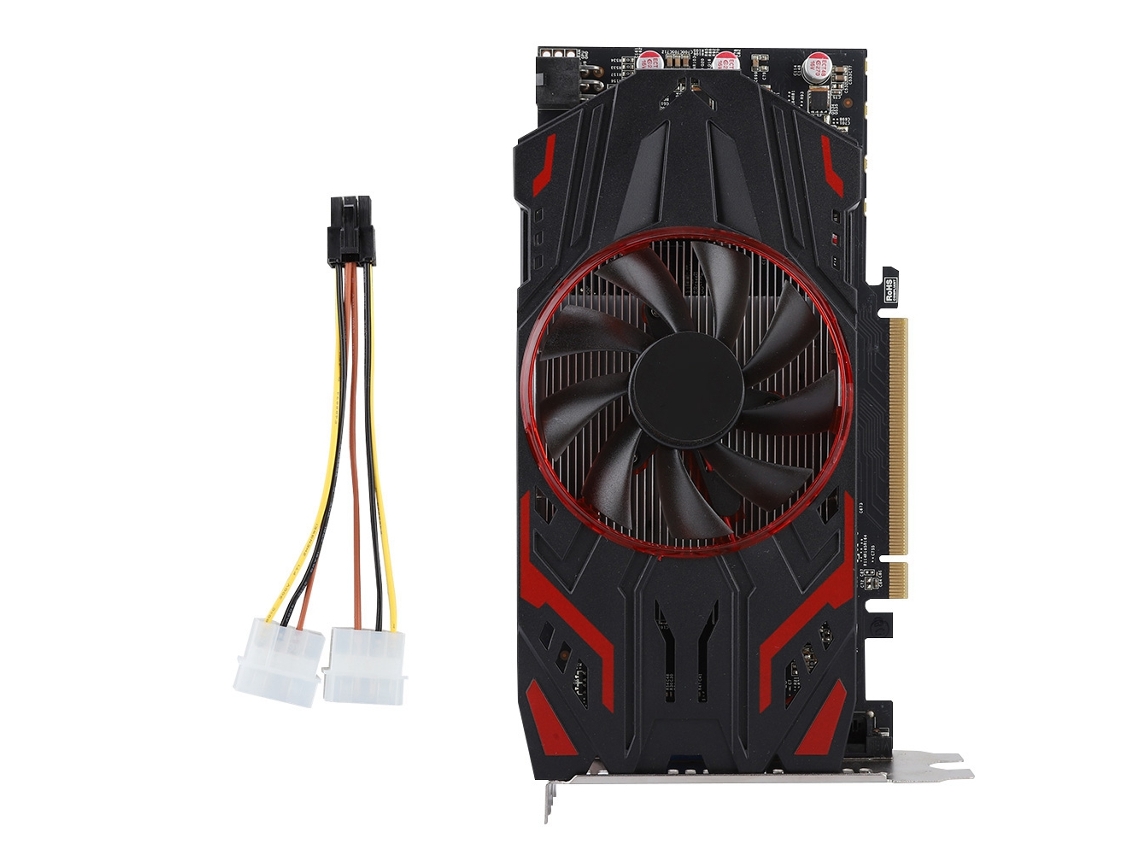 Placa De Vídeo Para Jogos De Desktop Gtx1050 Ddr5 2gb 128bit 6pin Pci-e 2.0