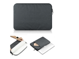Lurelia Capa Para Macbook 11 Polegadas, Resistente À Água, Antichoque, Em Nylon, Cinza Escuro