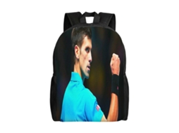 Mochila Novak Djokovic D126 Para Estudantes, Resistente E Leve, Impermeável E Com Alça De Ombro Respirável V126
