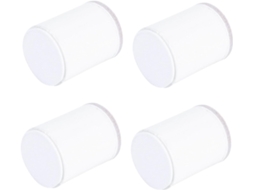 Almofadas E Calços Para Elevar Os Pés Dos Móveis, 4 Peças, Blocos Protetores Antiderrapantes Brancos De 40x52mm Para