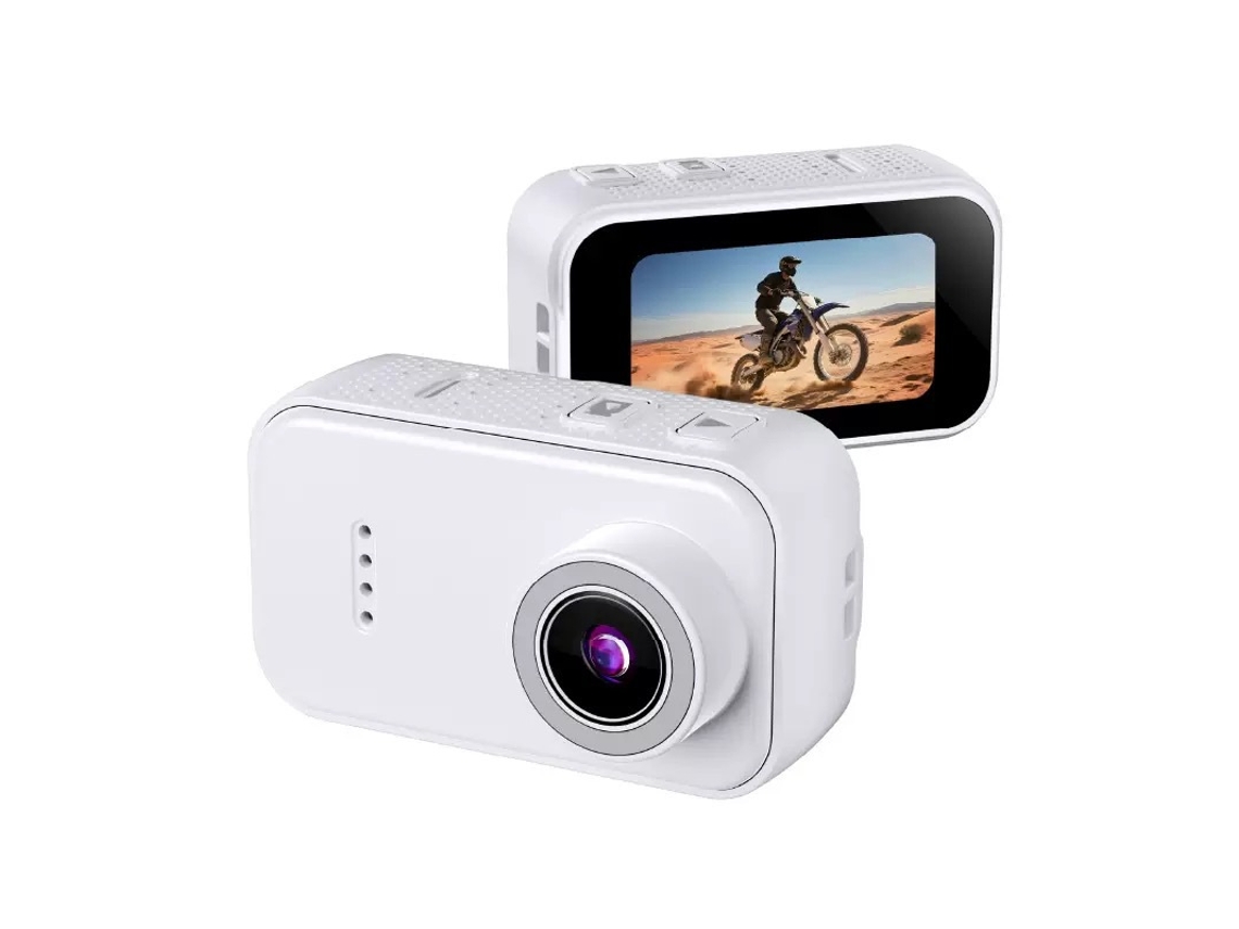 Mini Câmara F2 1080p Ips Grande Angular 130° para Vlog Bicicleta Animais Exterior STELASPLEN