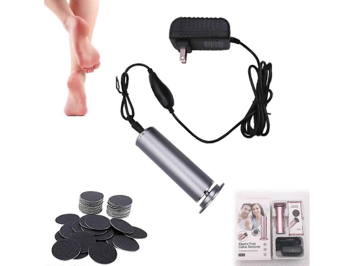 Lixa Elétrica Profissional Para Pés, Removedora De Calos E Células Mortas, Ferramenta Para Pedicure, 50 De Desconto, Cinza. Aquaforge