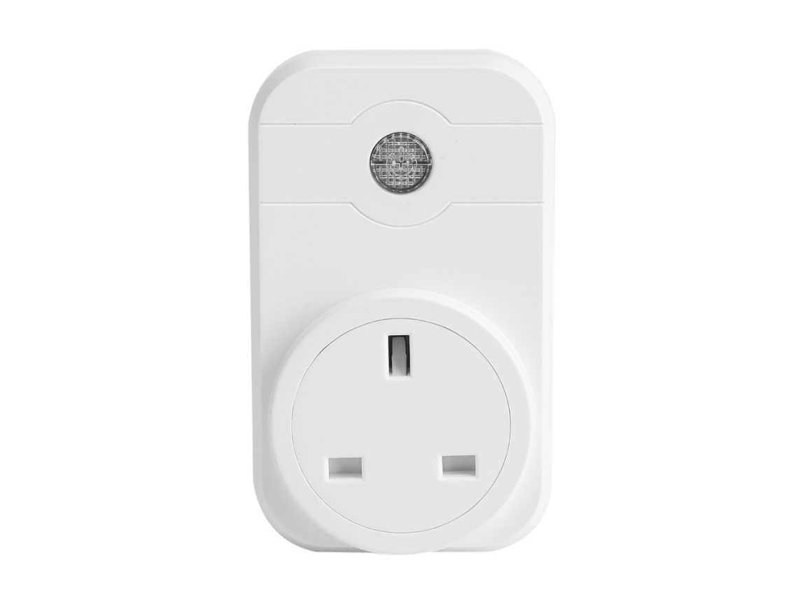 Laxiscreed Tomada Temporizadora Wifi Para Casa Inteligente, Compatível Com Padrão Do Reino Unido E Controle Via App