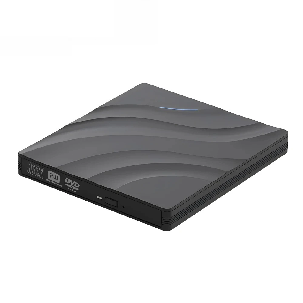 Usb3.0 Tipo-c 7 Em 1 Multi-função Unidade Óptica Móvel Externa, Suporte A Gravação De Cd/dvd, Cartão Sd, Leitura De Disco U