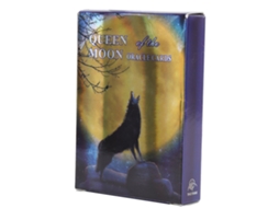 Bjww-baraja De Tarot Rainha Da Lua Para Divinação Do Destino Jogo De Mesa Cartas De Festa Em Inglês