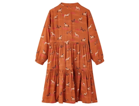 Vestido Animais de Estimação de Criança VIDAXL Estampa Vida Xl 116.0 Castanho (116 cm)