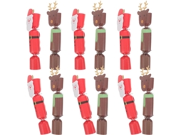 Yarnow Conjunto De 40-caixas Presente Para Doces Natalinos, Ideais Para Festas De Natal E Lembrancinhas Inverno