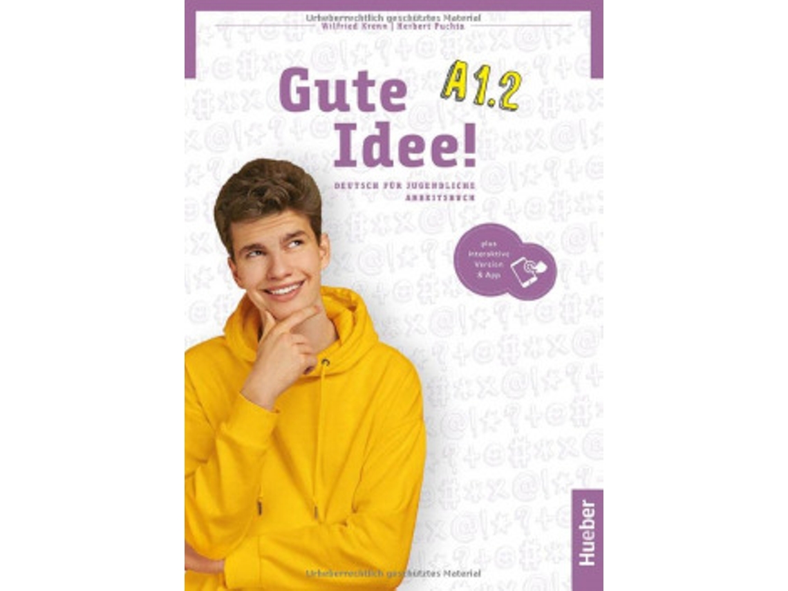 Livro Gute Idee A1.2 ArbeitsbuchCode de Hueber (Alemão)