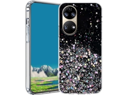 Capa Protetora para Huawei P50 HONGWE. Pele Sintética Anti-Choque Transparente