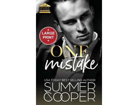 Livro One Mistake A Second Chance New Adult Romance de Summer Cooper (Inglês)