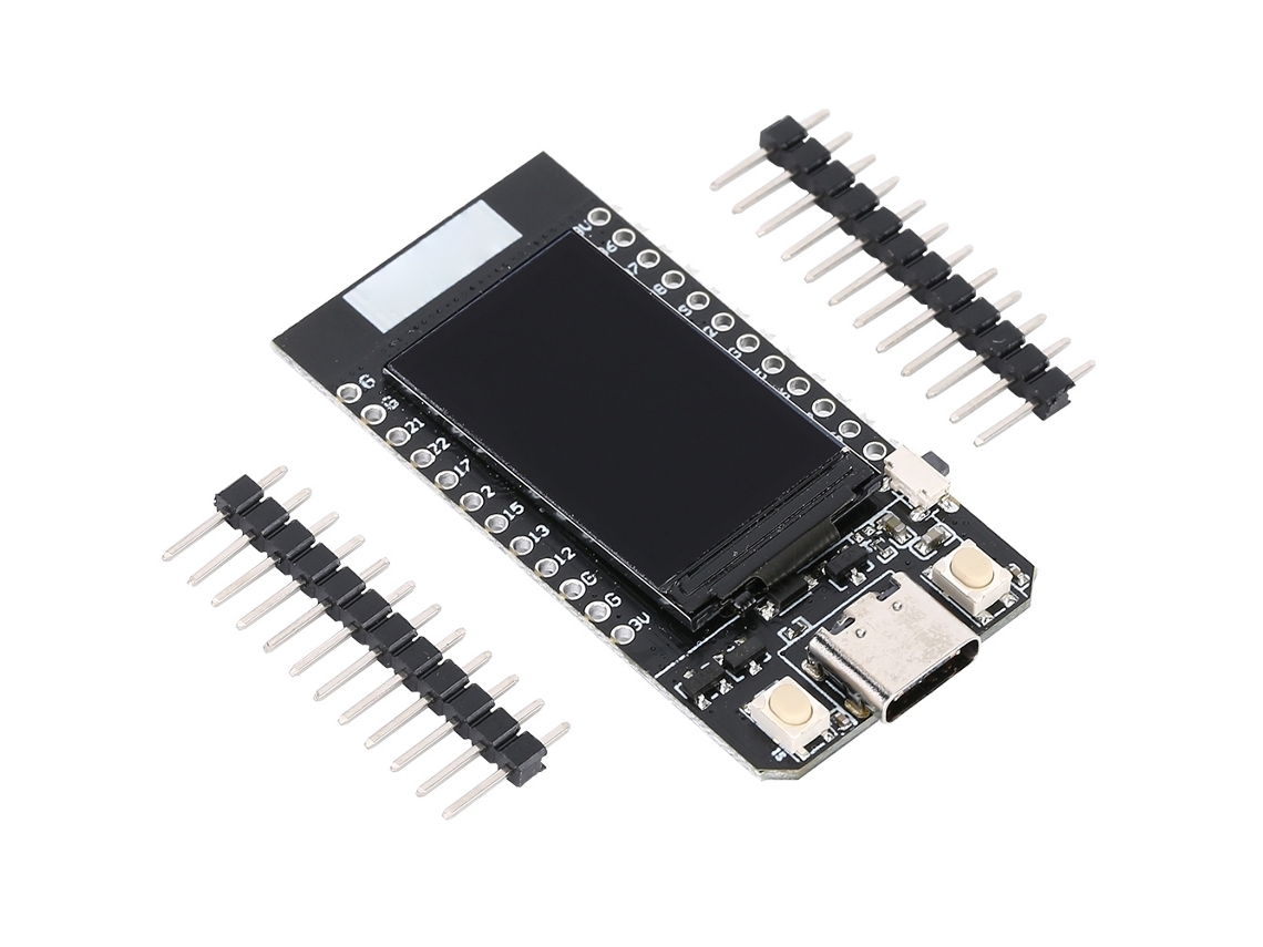 Placa De Desenvolvimento (wifi Bluetooth) Ttgo T-display Esp32 Com Tela Lcd De 1,14 Polegadas Placa De Desenvolvimento