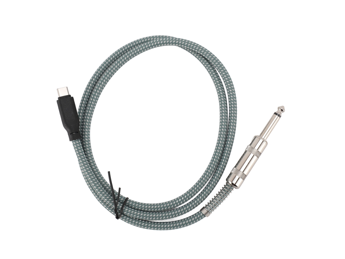 Cabo de Áudio 1/4 Polegada para Usb C LAXISCREED