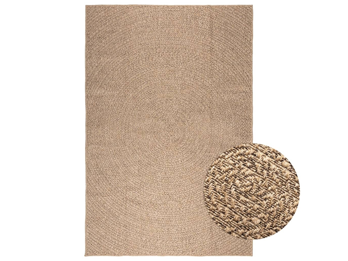 Rug, Rugs Vidaxl Marrom Polipropileno (200 X 290 Cm)