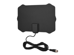 Antena digital HDTV Mali slim amplificada 25dB para sinal de 50 milhas, indoor