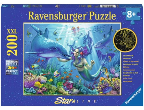 Ravensburger - Puzzle  Star Line Sereia (200 Peças) Puzzle  Star Line Sereia (200 Peças)