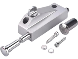 Fechadura Externa Para Porta De Correr, Fechadura Giratória Para Porta Com Moldura De Vidro, Trinco Duplo De Liga